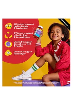 Goli Kids Multivitamin Gummy 80 Count All 13 Essential Vitamins & Key Minerals Kosher Glutenfree Vegan And Nongmo  - Image 5