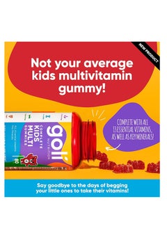 Goli Kids Multivitamin Gummy 80 Count All 13 Essential Vitamins & Key Minerals Kosher Glutenfree Vegan And Nongmo  - Image 4