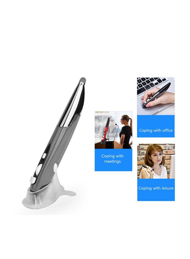 NIBEMINENT 4-Key Wireless Stylus Pen Silver/Black - Image 3