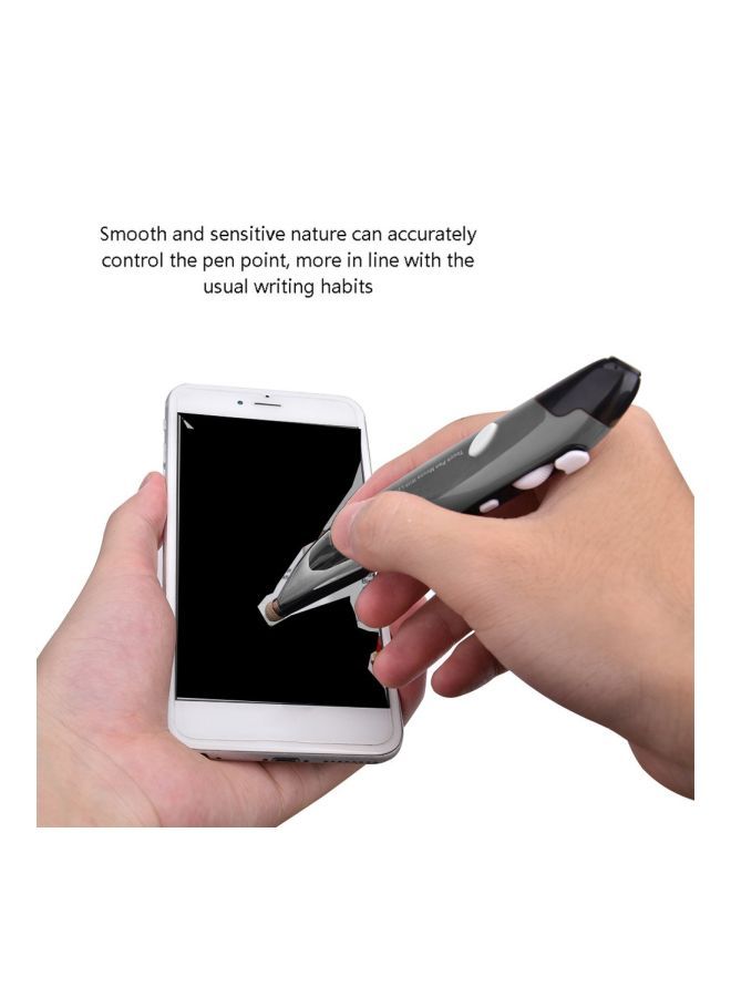 NIBEMINENT 4-Key Wireless Stylus Pen Silver/Black - Image 2