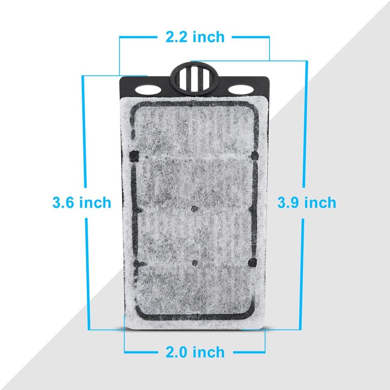 DaToo Replacement Aquarium Filter Cartridges for DTF-01 (10 Pack) - Image 2