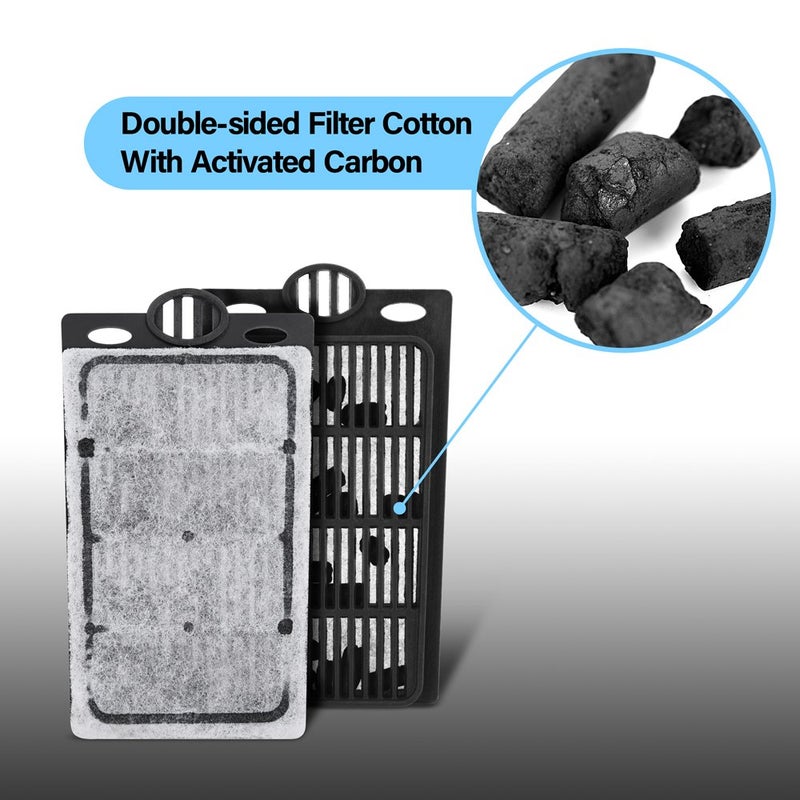 DaToo Replacement Aquarium Filter Cartridges for DTF-01 (10 Pack) - Image 3