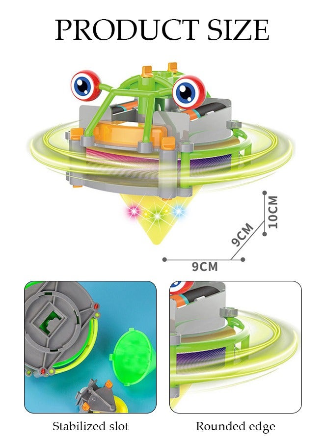 DUNISO Top Balanced Robot Toy, Electric Puzzle Assembly Toy, Spinning Wheel Unicycle, Easy to Use, Sturdy And Wear Resistant, Suitable for Both Boys and Girls  - Image 2