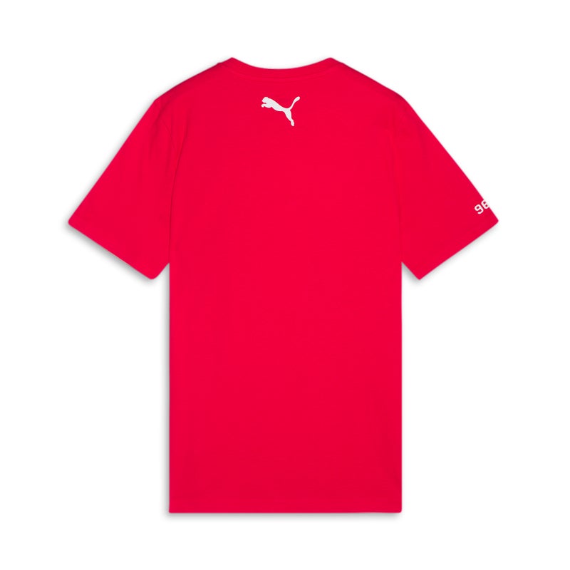 PUMA Riyadh City Mens Red T-shirt - Image 2
