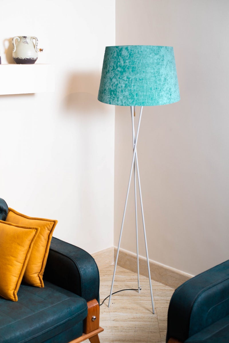 مصباح لامبادر 30-40 ارتفاع 27-أزرق