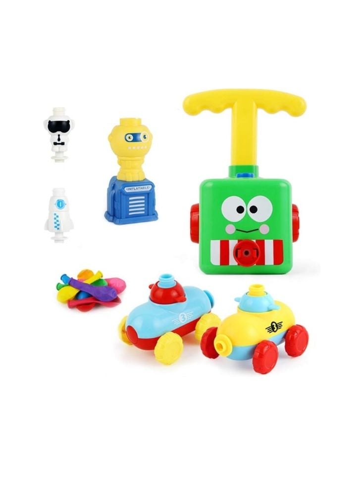 بريميم لعبة إطلاق السيارة بالبالون – لعبة سباق تعليمية تعمل بضغط الهواء - Image 1