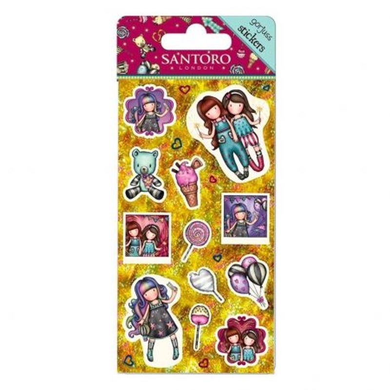 SANTORO Sticker Pack - Fireworks/Up And Away