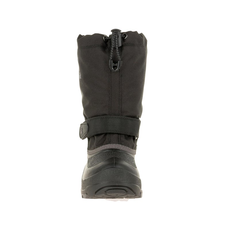 Kamik Kids Waterbug 5, Waterproof Winter Boots,Black/Charcoal,3 - Image 4