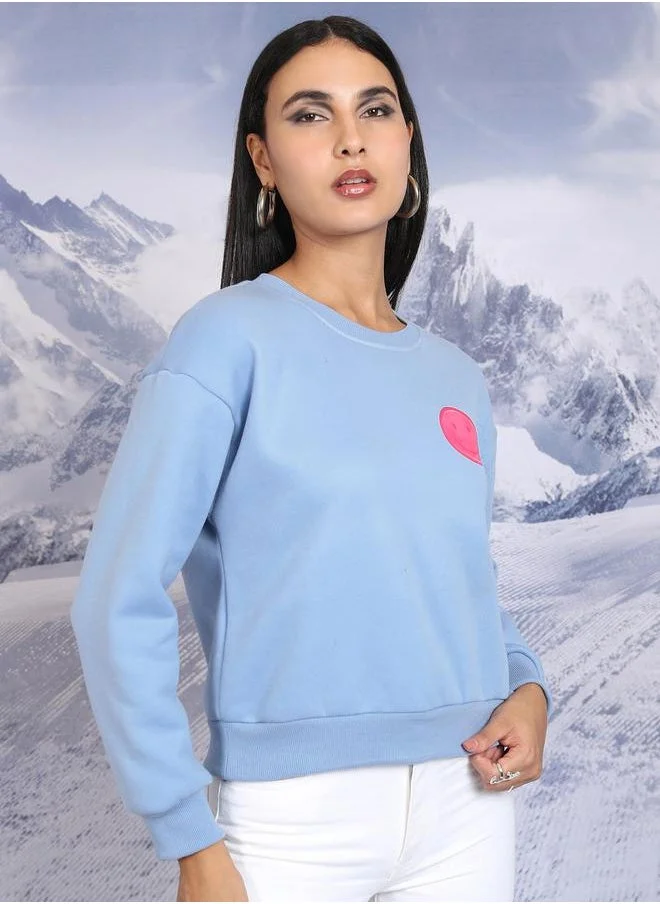 Tokyo Talkies Tokyo Talkies Retro Graphic Print Dropped Shoulder Sweatshirt