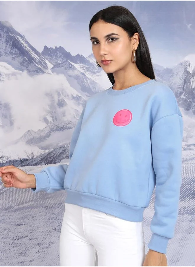 Tokyo Talkies Tokyo Talkies Retro Graphic Print Dropped Shoulder Sweatshirt