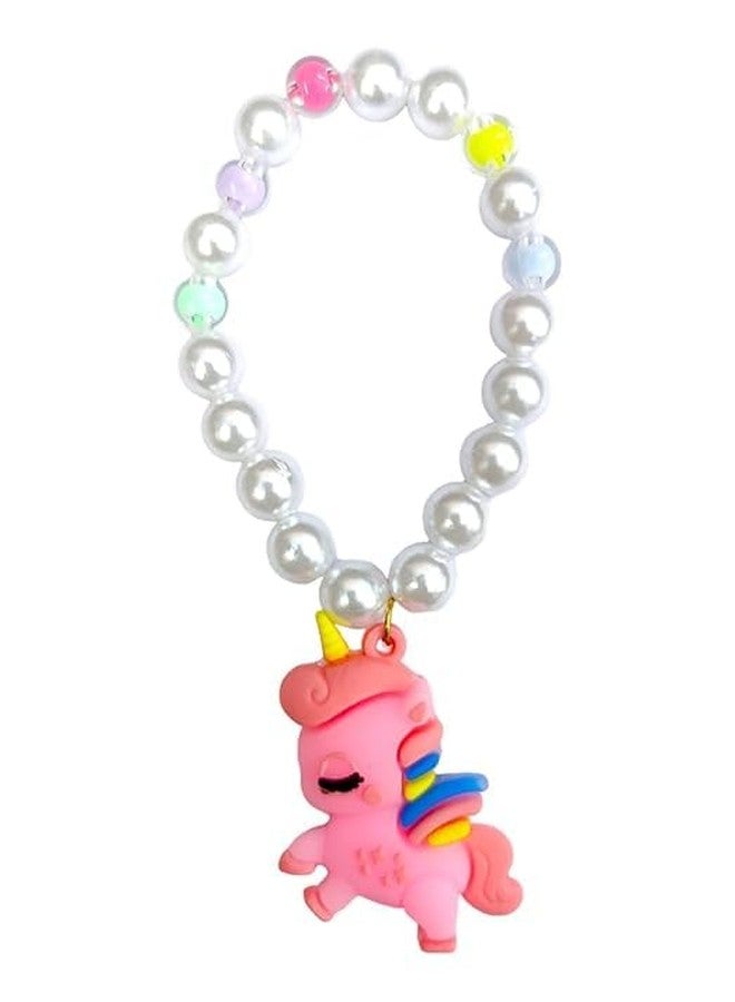 Tera13 TERA 13 Bracelet For Girls | Cartoon Bracelet Band | Girls Multicolor Beads Bracelet | Friendship Bracelet Band | Wrist Band | Return Gifts Bracelet For Kids | Adjustable Bracelet (8 pcs) - Image 4