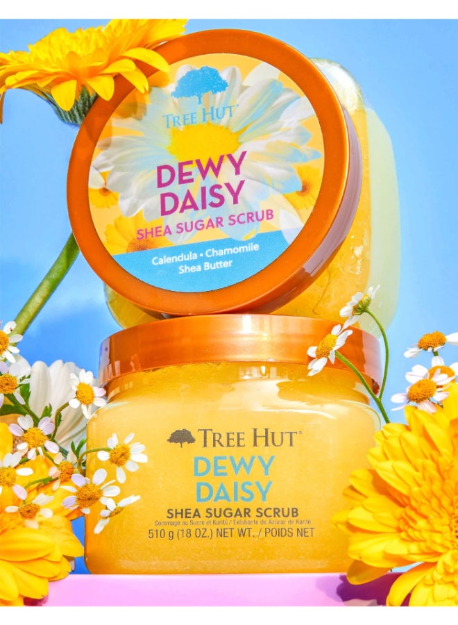 Tree Hut Dewy Daisy Shea Sugar Scrub - Image 5