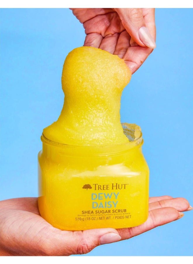 Tree Hut Dewy Daisy Shea Sugar Scrub - Image 4