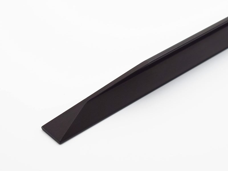 RAB Handle Aluminum Kitchen and Office Drawer/Cabinet/Door/Wardrobe Furniture Handle (Code:-Hand BH211, Finish:-Black, Size:- 4") - Image 2