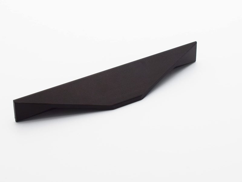 RAB Handle Aluminum Kitchen and Office Drawer/Cabinet/Door/Wardrobe Furniture Handle (Code:-Hand BH211, Finish:-Black, Size:- 4") - Image 1
