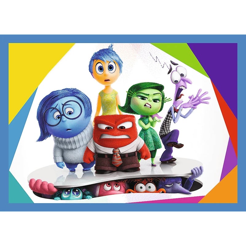Trefl - Inside Out 2 Emotions Rule 4 in 1 Puzzle (35+48+54+70) Pieces - 34652 - Image 2