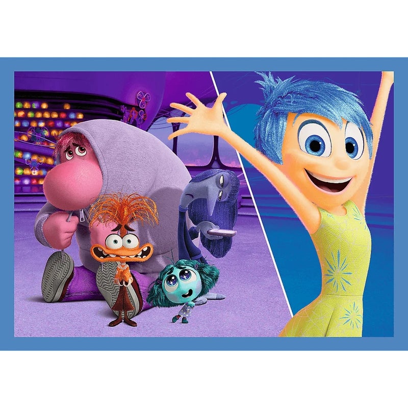 Trefl - Inside Out 2 Emotions Rule 4 in 1 Puzzle (35+48+54+70) Pieces - 34652 - Image 4