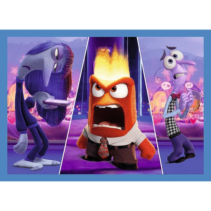 Trefl - Inside Out 2 Emotions Rule 4 in 1 Puzzle (35+48+54+70) Pieces - 34652 - Image 5
