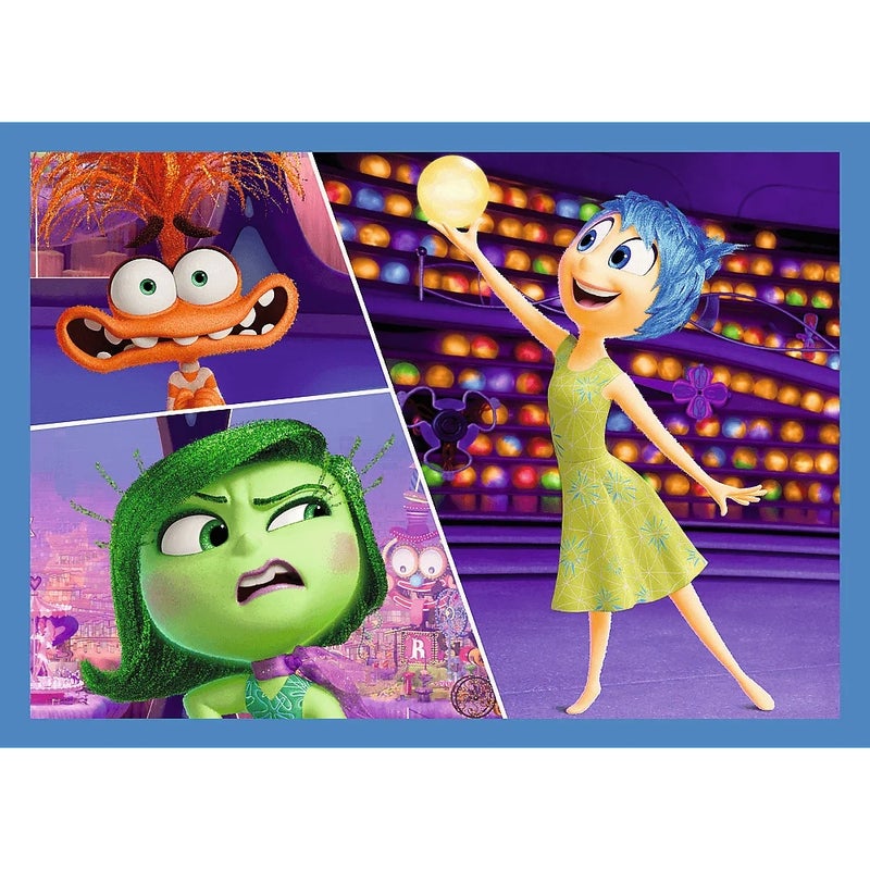 Trefl - Inside Out 2 Emotions Rule 4 in 1 Puzzle (35+48+54+70) Pieces - 34652 - Image 3