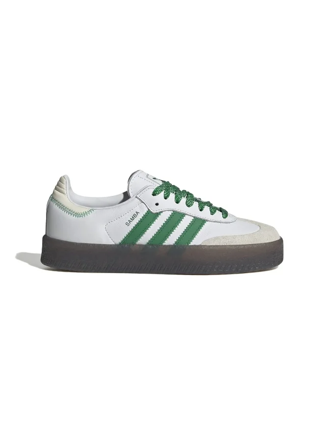 اديداس اوريجينالز adidas SAMBAE W White Originals Unisex Shoes