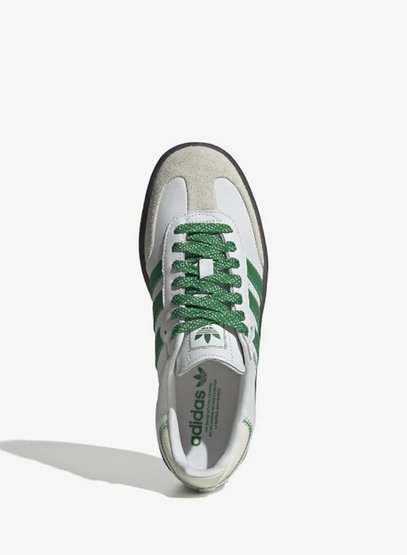 اديداس اوريجينالز أحذية أديداس سامبا دبليو الأصلية للجنسين بيضاء