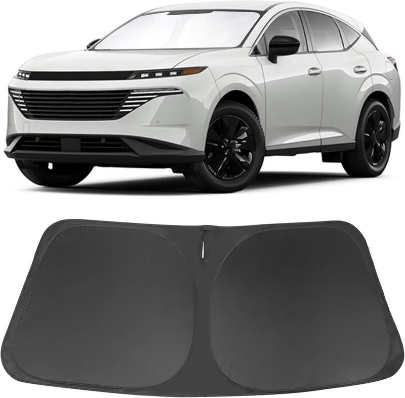 LHFLIVE Windshield Sun Shade Custom Fit for 2025 2026 Nissan Murano Accessories Foldable Sunshade Sun Blocker Front Sun Visor Protector Protect Car from Sun Rays & Heat Damage Keep Car Cooler - Image 1