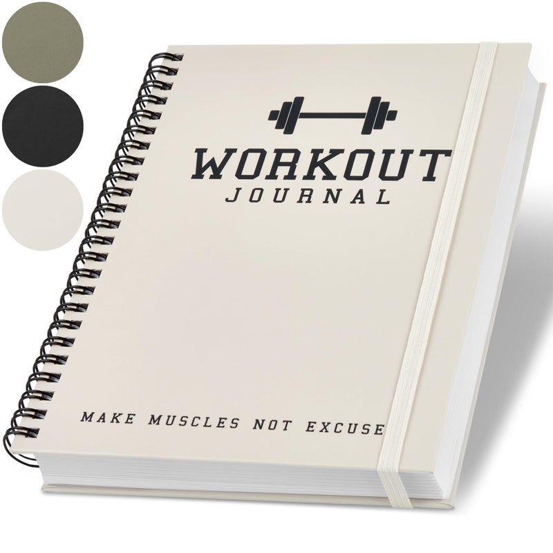 ZICOTO The Ultimate Fitness Journal for Tracking and Crushing Your Gym Goals - Detailed Workout Planner & Log Book For Men and Women - Great Gym Accessories With Calendar, Nutrition & Progress Tracker - Image 1