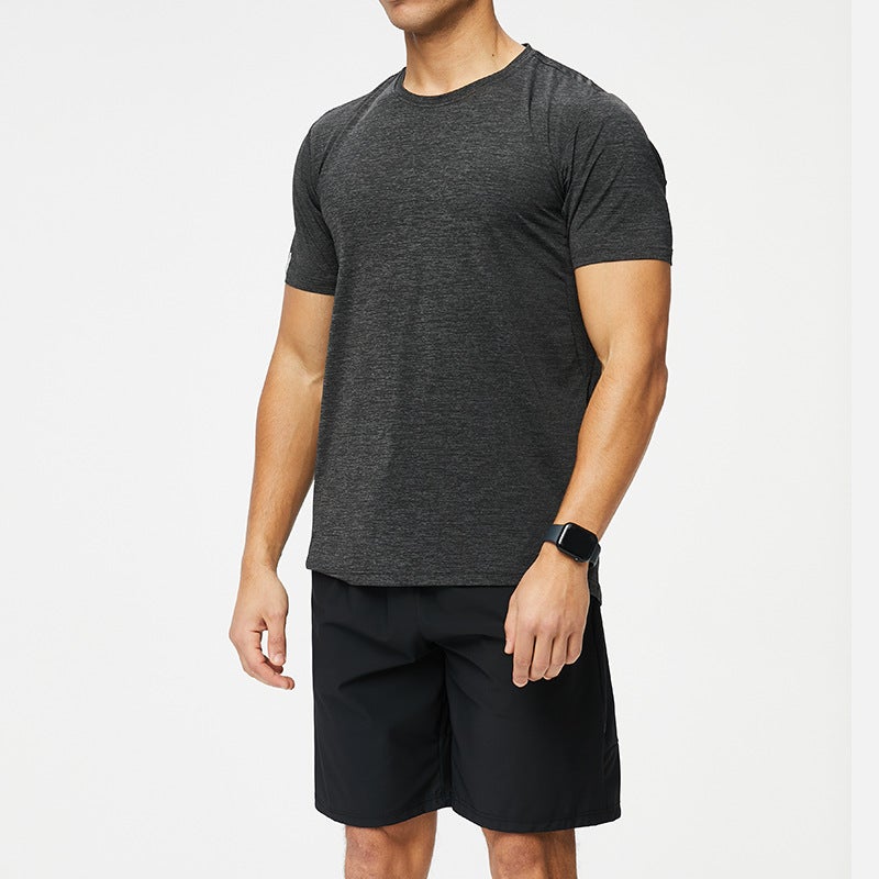 Men's Quick-Dry Sports T-Shirt Lightweight Breathable Short Sleeve - Image 3