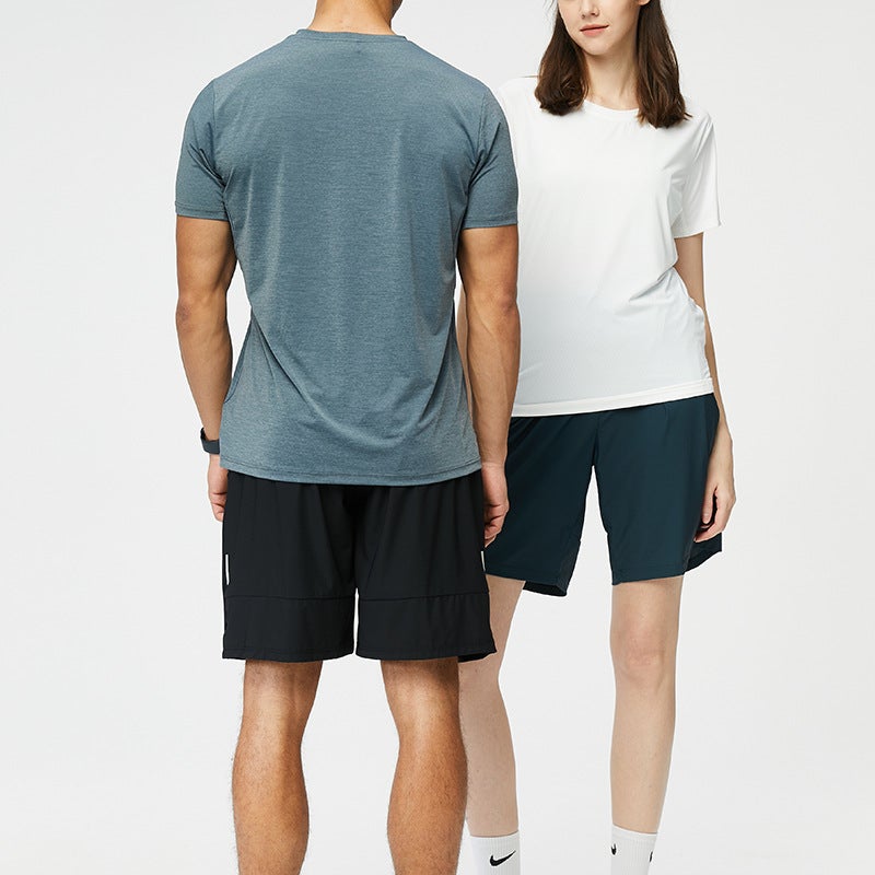 Men's Quick-Dry Sports T-Shirt Lightweight Breathable Short Sleeve - Image 4