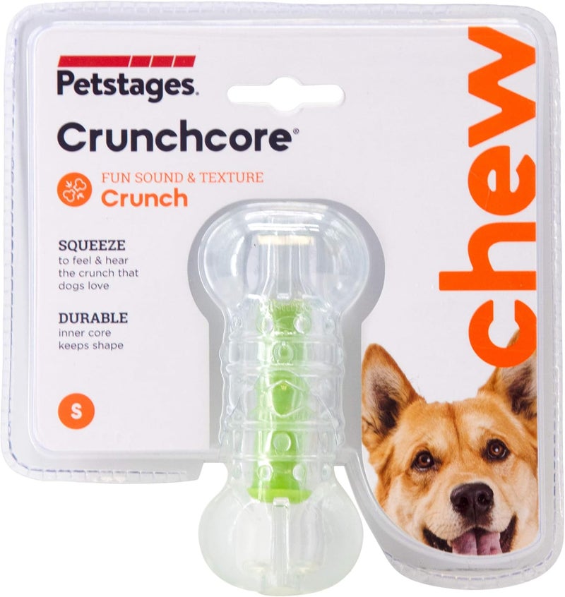 بيتستاجيز لعبة مضغ بديلة على شكل زجاجة ماء من Petstages Crunchcore Bone، حجم صغير - Image 2