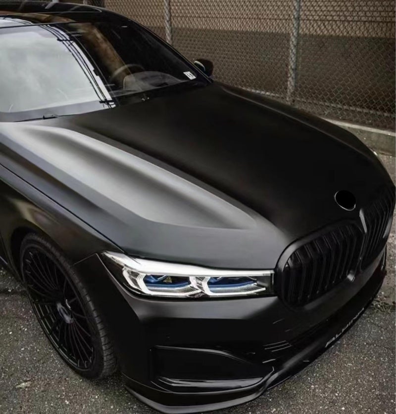 HOME13 Vinyl Wrap Self Adhesive Wrap for Car & Bike Waterproof Vinyl Wrap Sheet Sticker & Decal Roll Film Air Release (12'x'178 Inch, Black_Matte) - Image 2