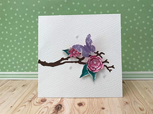 Sizzix, Multi Color, Thinlits Die Set 661806, Tattered Florals by Tim Holtz, 21 Pack, One Size (SIZ661806) - Image 2