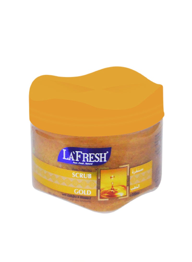 LA FRESH SCRUB GOLD 300ML