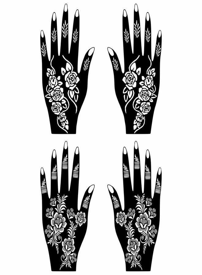 ORDERSHOCK Quick Stick Mehndi Combo Pack for Effortless Design For Girls & Women Palm And Finger Design Pack Of 2 - Image 2