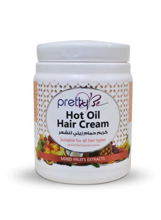 Pretty Be Hair Oil Bath Cream With Fruit Extracts  1000 ml - Image 1
