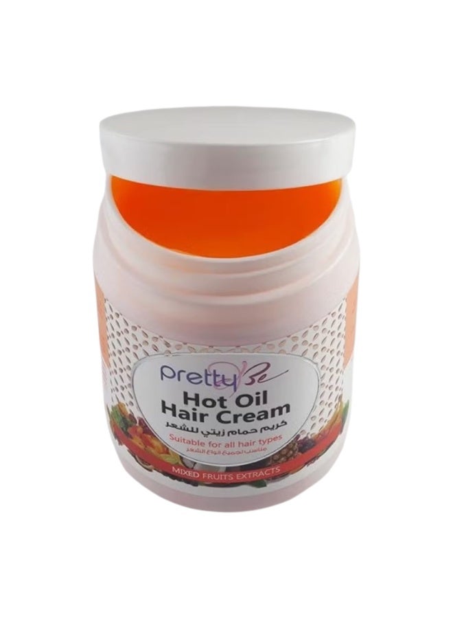 Pretty Be Hair Oil Bath Cream With Fruit Extracts  1000 ml - Image 3