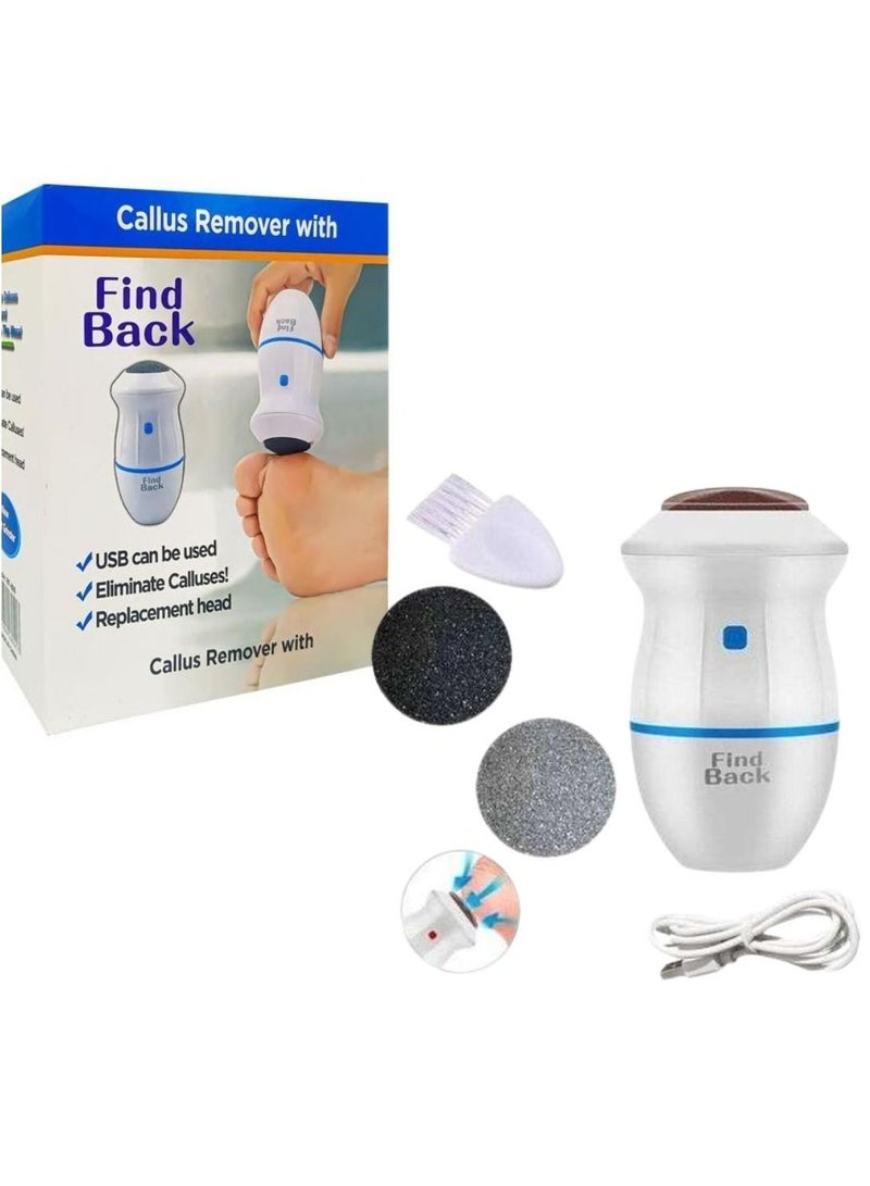 فايند باك مزيل مسامير القدم المدمج لامتصاص الفراغ مع استبدال الرأس أبيض / أزرق - Image 1