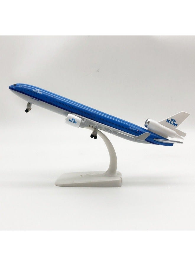 general 20cm Alloy Airplane Tabletop Display Model 1:200 Scale Netherlands MD-11 Airplane Model Ornaments Toy Furniture Decoration Collection Gifts - Image 5