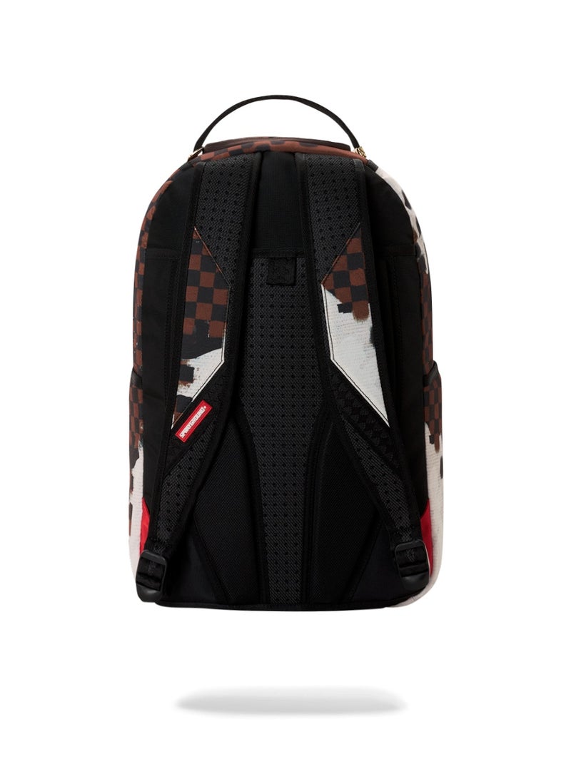 SPRAYGROUND SHARKS IN PARIS COTTON CANVAS PAINTED DLX-BACKPACK - Image 4