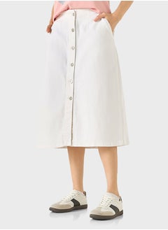 Lee Cooper Denim Button Clouser Skirt  - Image 1