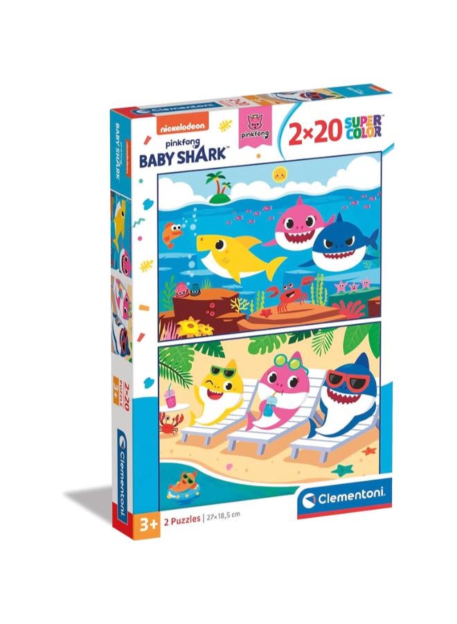 كلمينتوني أحجية بيبي شارك - 40 قطعة