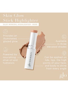 Skin Glow Stick Highlighter (Rosé)Powered By Hydrators Mineral Pigments & Mica For An Illuminated Glowclean Mineral Cream Highlighter - pzsku/Z72751E60031A2F337A58Z/45/_/1707975112/6849acc0-fede-4344-8c22-04142773124f