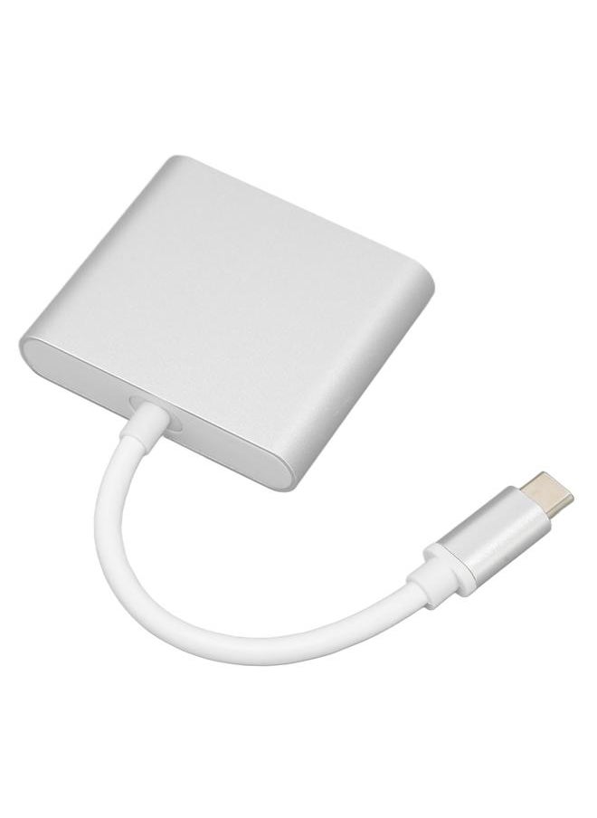 Thoraya TYPE-C to HDMI+USB+PD adapter three-in-one adapter  - Image 2