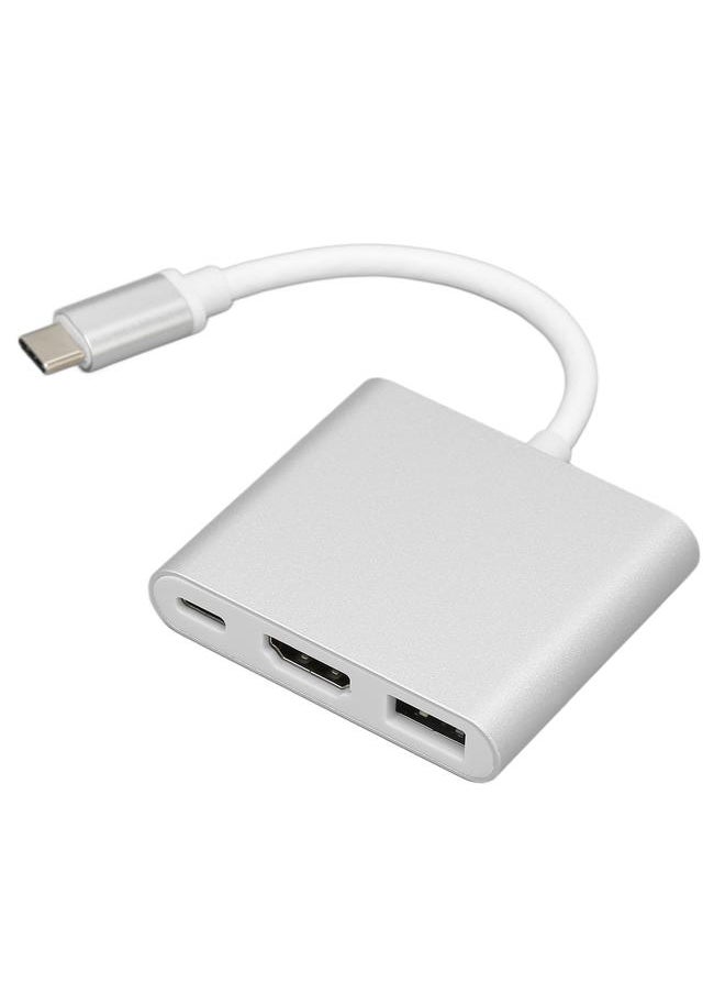Thoraya TYPE-C to HDMI+USB+PD adapter three-in-one adapter  - Image 4