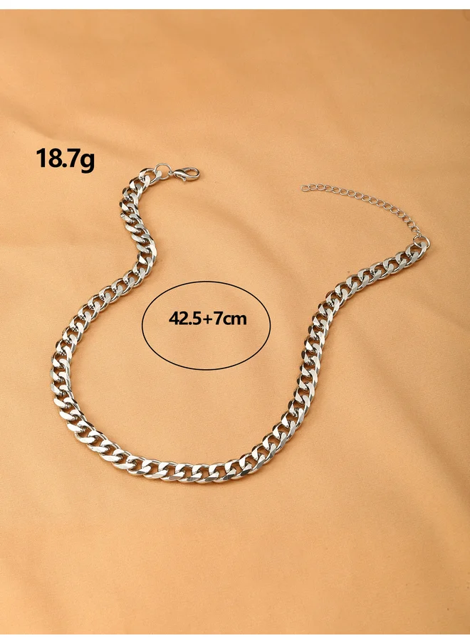 Take Two Take Two Textured Chain Necklace