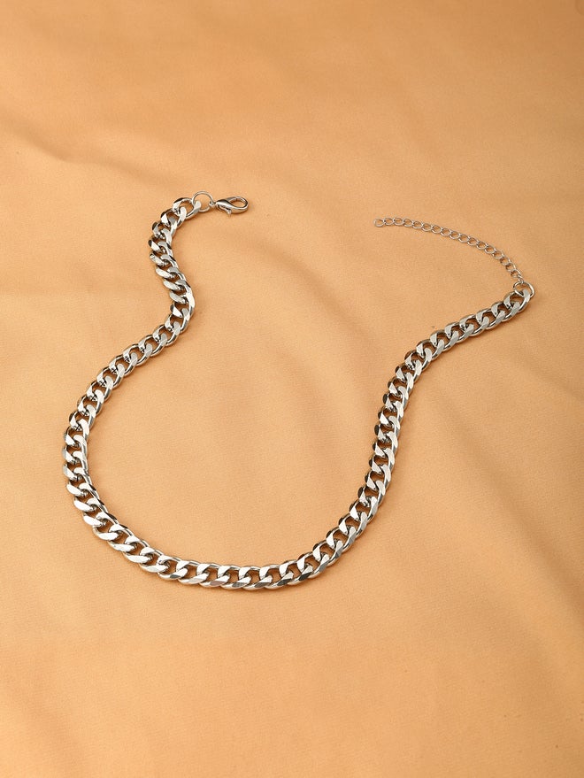 Take Two Textured Chain Necklace - Image 4