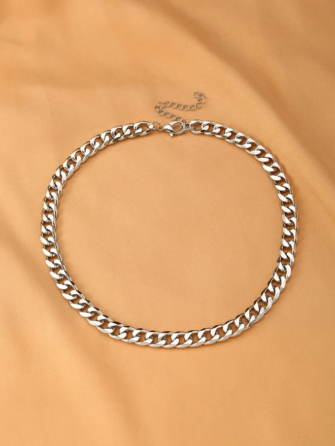 تايك تو Take Two Textured Chain Necklace