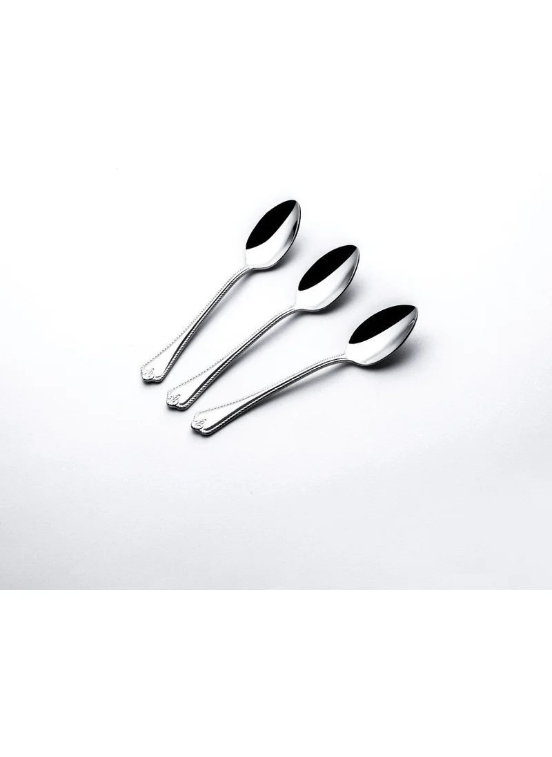 Nehir Fulya Plain Set of 6 Tea Spoons