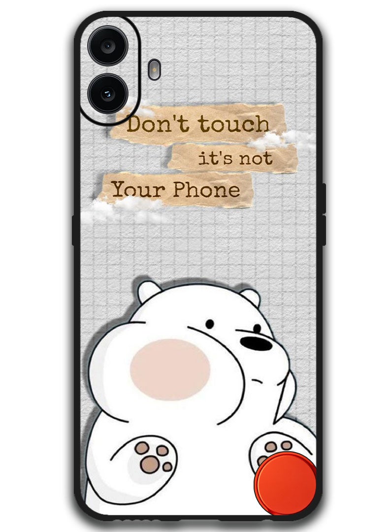Theodor Protective Case Anti Scratch Shock Proof Bumper Cover For Nothing CMF Phone 1 Dont touch (3) - Image 1