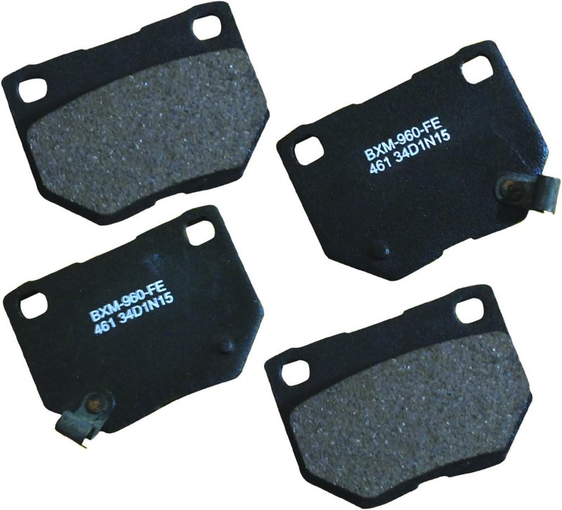 Bendix Premium SBM461 Semi-Metallic Rear Brake Pads for Nissan 300ZX 1996-1989, Subaru Impreza 2007-2006 - Image 1